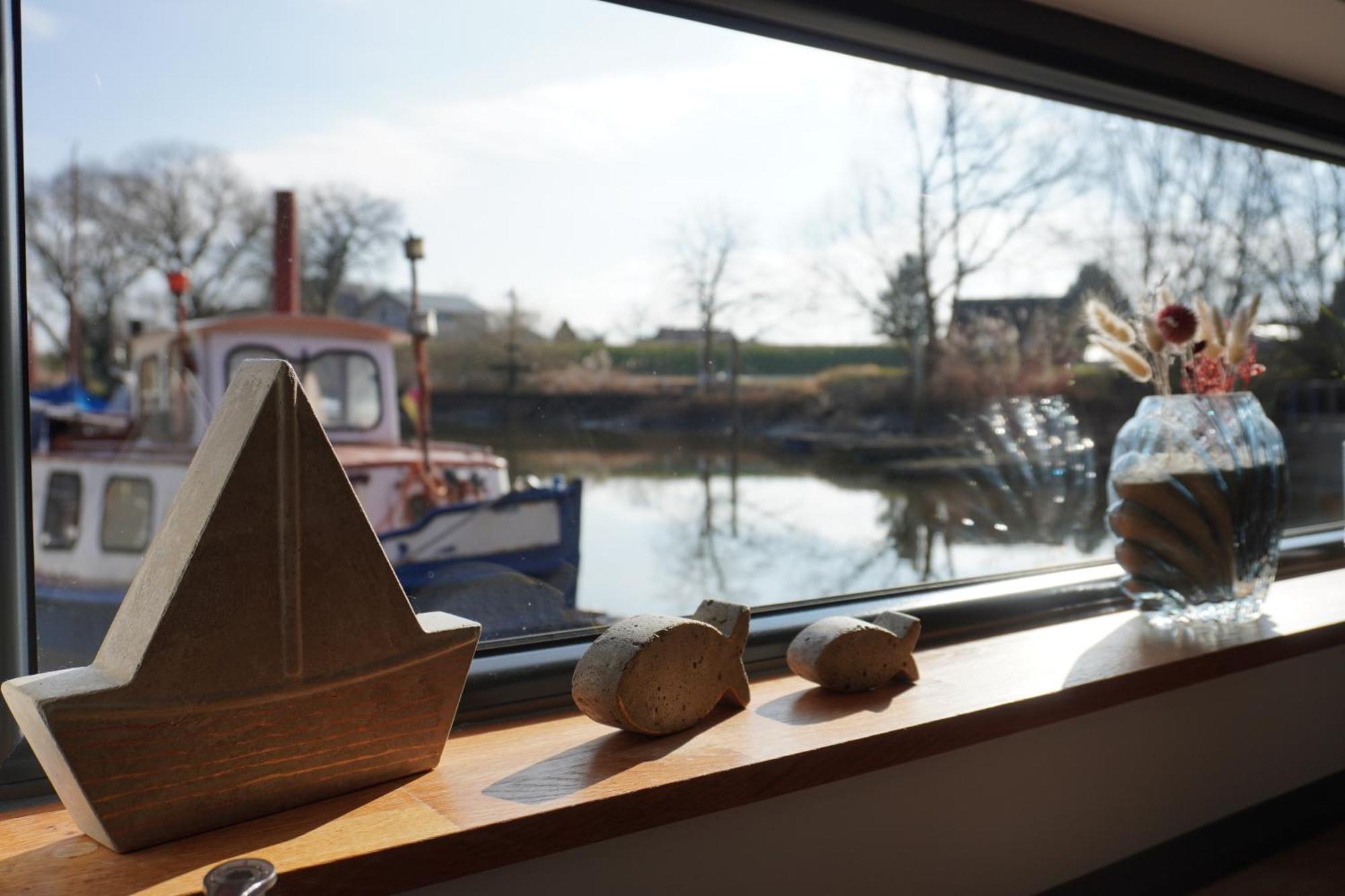 Vila Hausboot Stoeckte Winsen  Exteriér fotografie